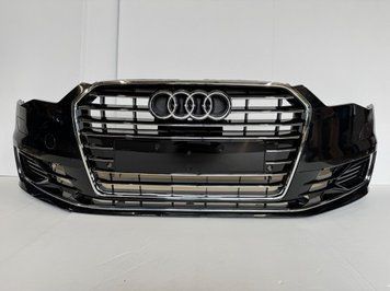 Передній бампер AUDI A6 C7 рестайлінг 2014&ndash;2018, 4x датчики, омивачі фар VS100360 фото