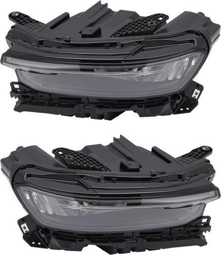 JEEP GRAND CHEROKEE WL L 2021&ndash; ФАРИ ЛІВА + ПРАВА FULL LED ЖОВТИЙ LED VS100212 фото