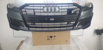 БАМПЕР AUDI A6 C8 4K 4K0 S-LINE 2019-2024 РЕШІТКА АТРАПА ҐРАТКА) VS100373 фото