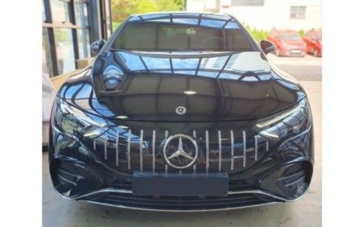 Решітка радіатора Mercedes EQE W295 AMG Line чорна VS100076 фото