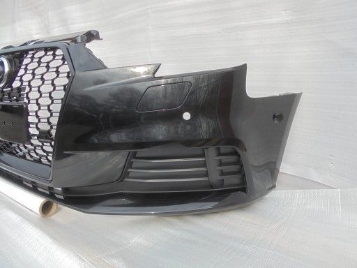 НОВИЙ ОРИГІНАЛЬНИЙ ПЕРЕДНІЙ БАМПЕР З ГРИЛЕМ AUDI A3 8V3 HB LIFT FL 16-20 6PDC LY9B ІДЕАЛЬНИЙ VS100526 фото