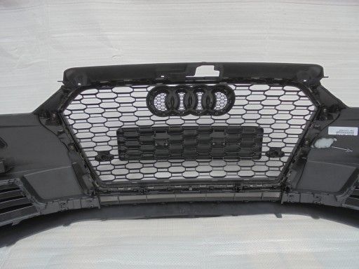 НОВИЙ ОРИГІНАЛЬНИЙ ПЕРЕДНІЙ БАМПЕР З ГРИЛЕМ AUDI A3 8V3 HB LIFT FL 16-20 6PDC LY9B ІДЕАЛЬНИЙ VS100526 фото