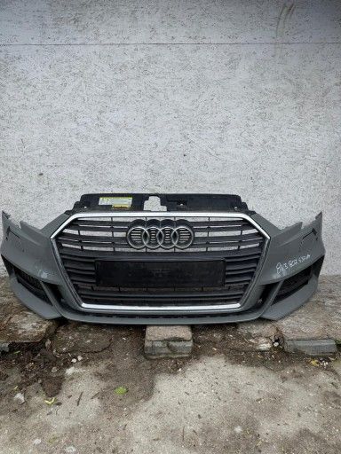 AUDI A3 S-LINE LIFT 2017-19 РІК 8V3807437AM БАМПЕР ПЕРЕДНІЙ VS100529 фото