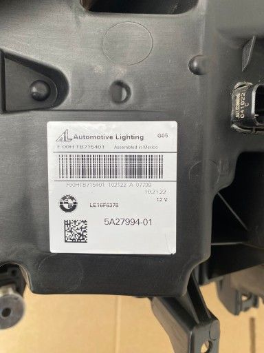 BMW X5 G05 X6 G06 права фара FULL LED Америка США 5A27994 оригінал VS100236 фото