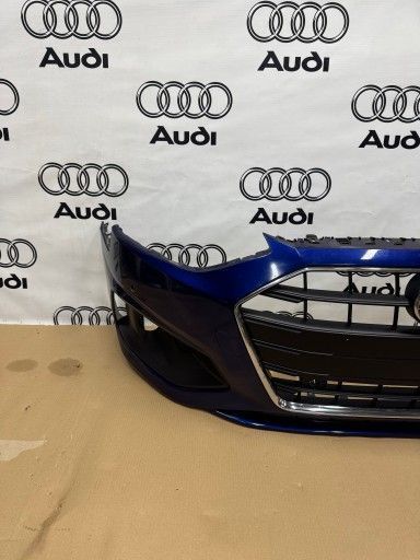 Audi A4 B9 8W рестайлінг 2020-2024 передній бампер 4x PDC звичайний (оригінал) VS100343 фото