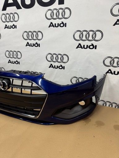 Audi A4 B9 8W рестайлінг 2020-2024 передній бампер 4x PDC звичайний (оригінал) VS100343 фото