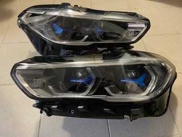 BMW X5 G05 X6 G06 лазерні фари, комплектні, права + ліва, прозорі, Європа VS100238 фото